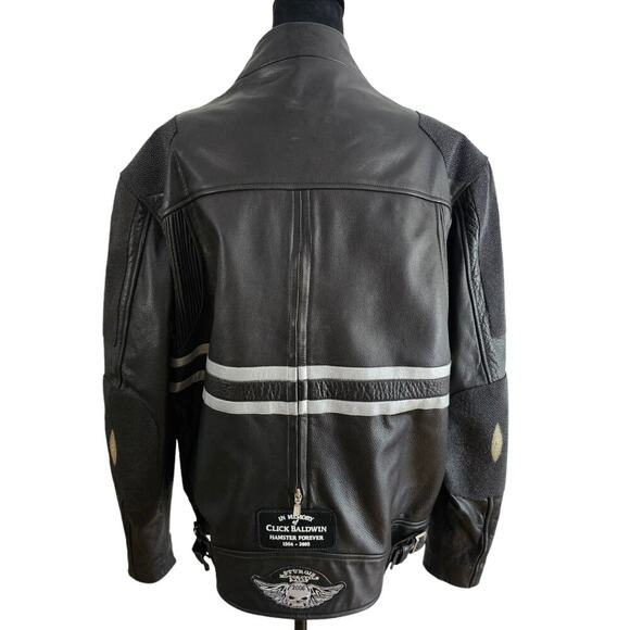 Motorcycle Leather Jacket - Picture 5 of 12